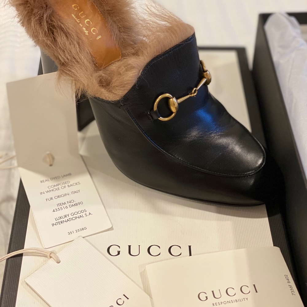 Gucci Malaga Kid Glasgow Mules